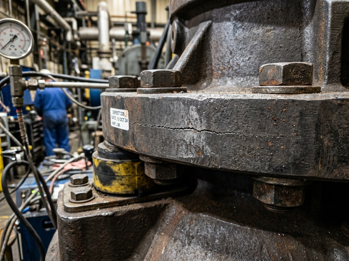 Vibration Damper Mount Shear Crack